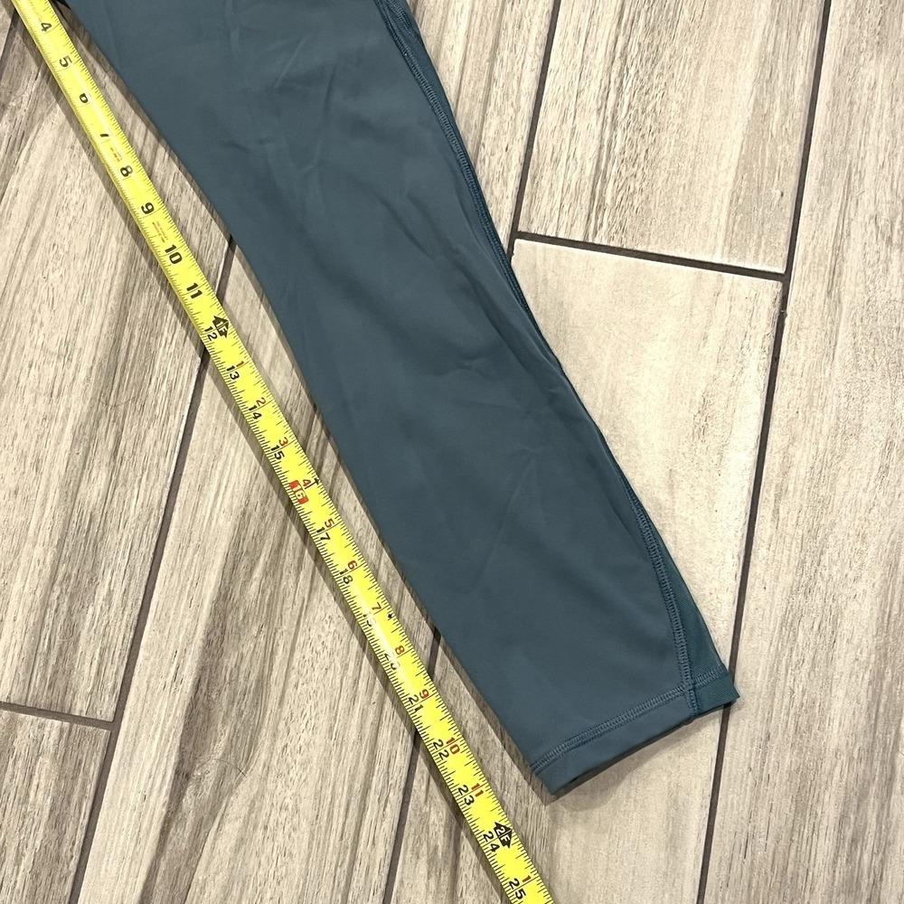 Lululemon All The Right Places Crop II Leggings Size 8 Desert Teal - Picture 3 of 6